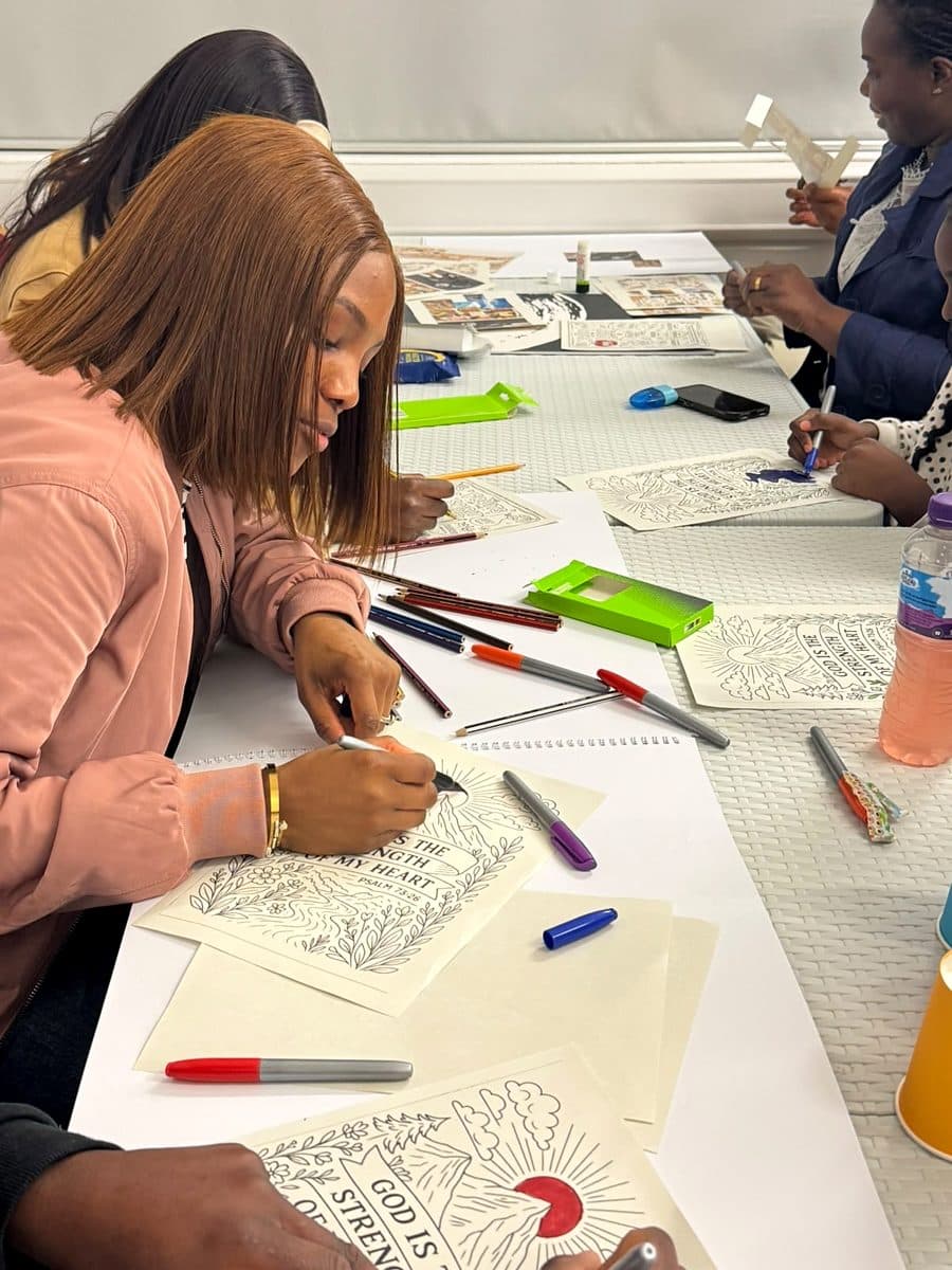 Colouring Psalm 73:26