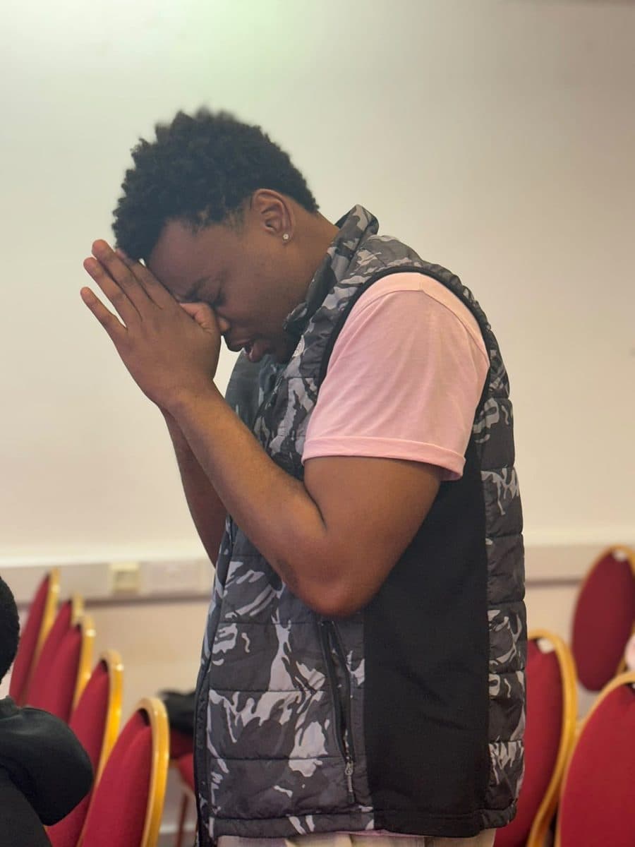 A moment with God